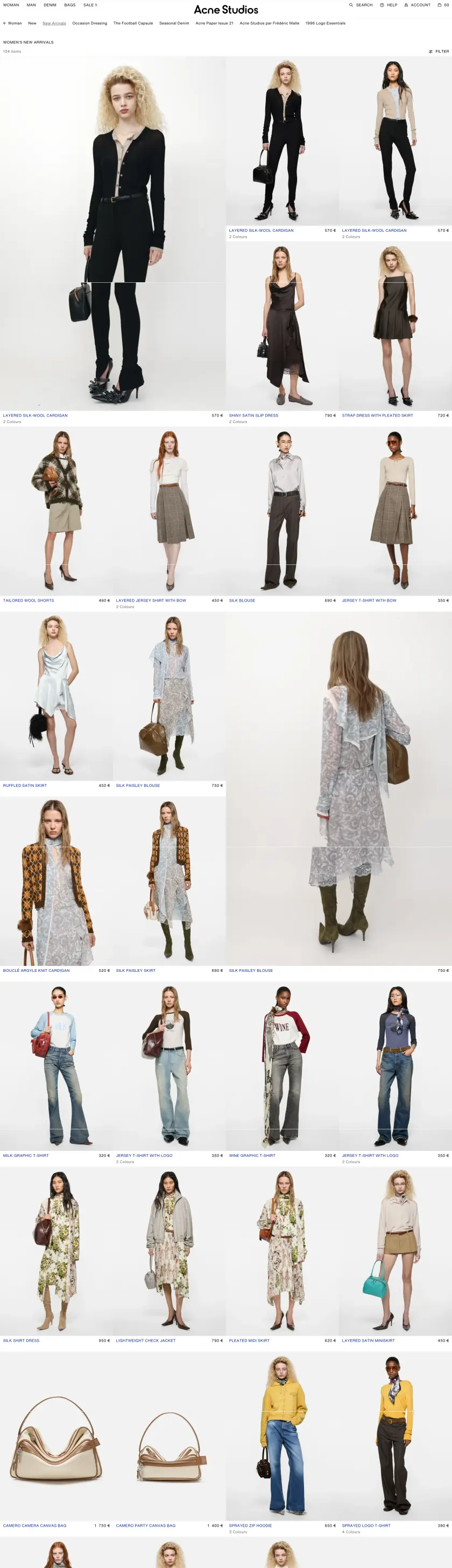 Acne Studios preview