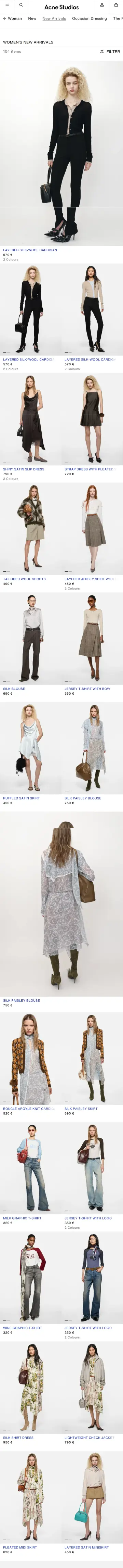Acne Studios preview (mobile)