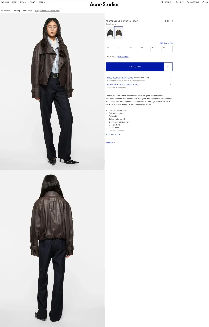 Acne Studios preview