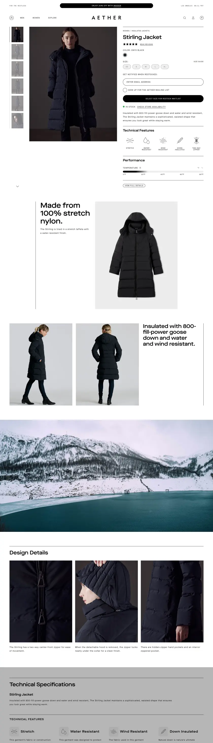 AETHER Apparel preview