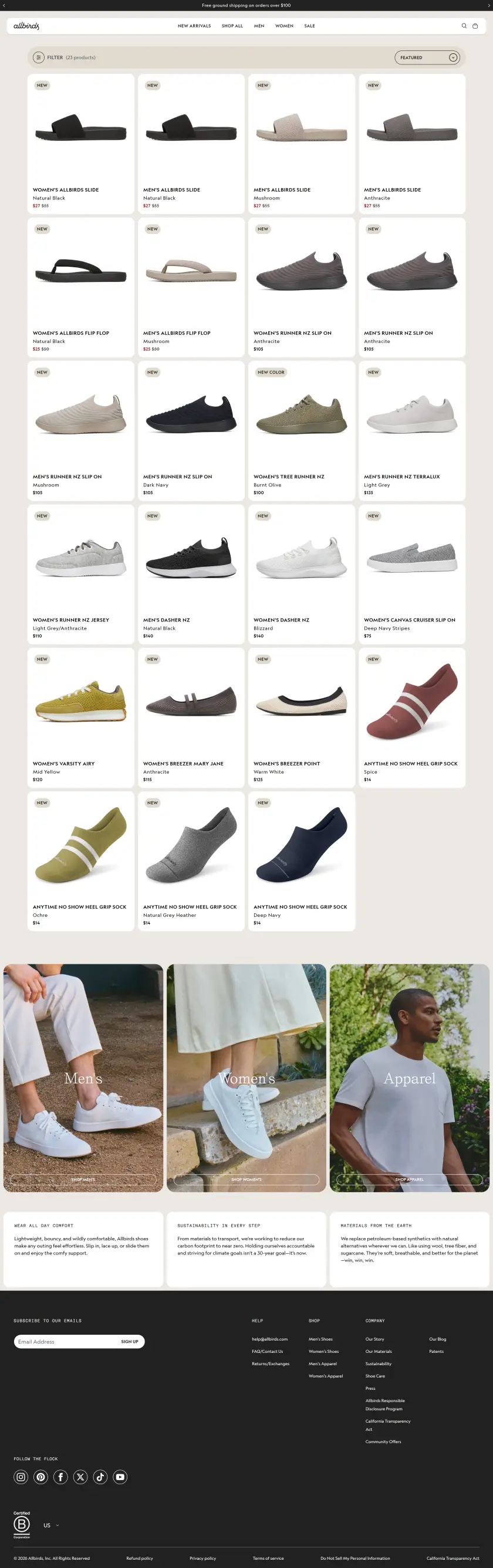 Allbirds preview