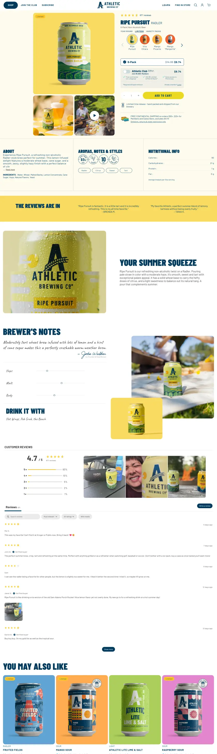 Athletic Brewing preview