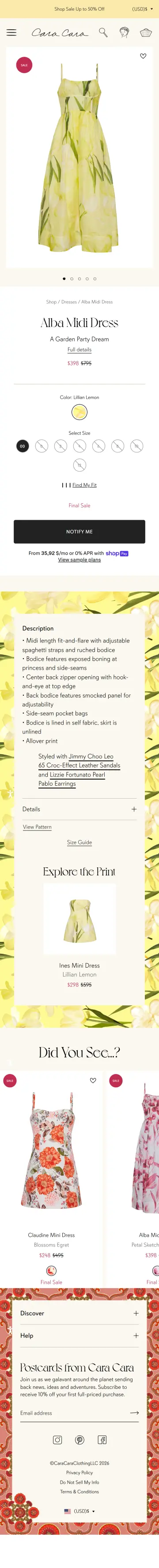 Cara Cara preview (mobile)