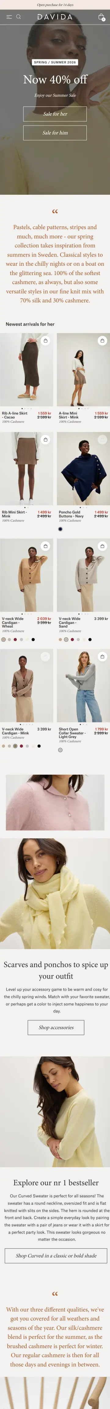 Davida Cashmere preview (mobile)