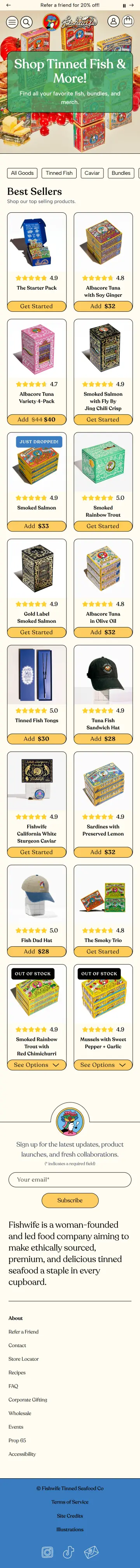 Fishwife preview (mobile)