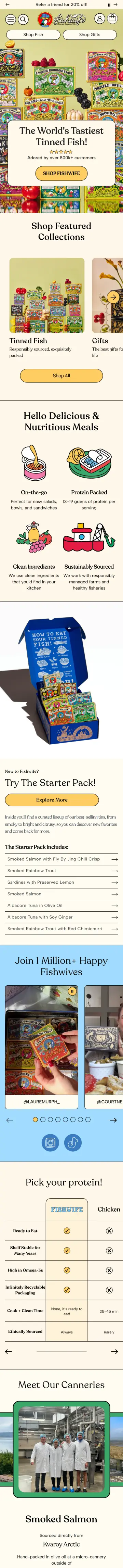 Fishwife preview (mobile)