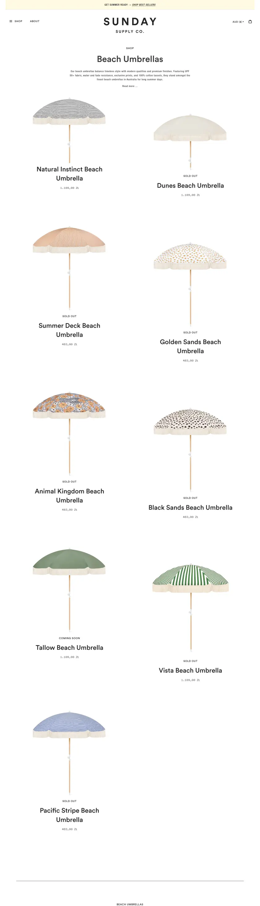 Sunday Supply Co preview