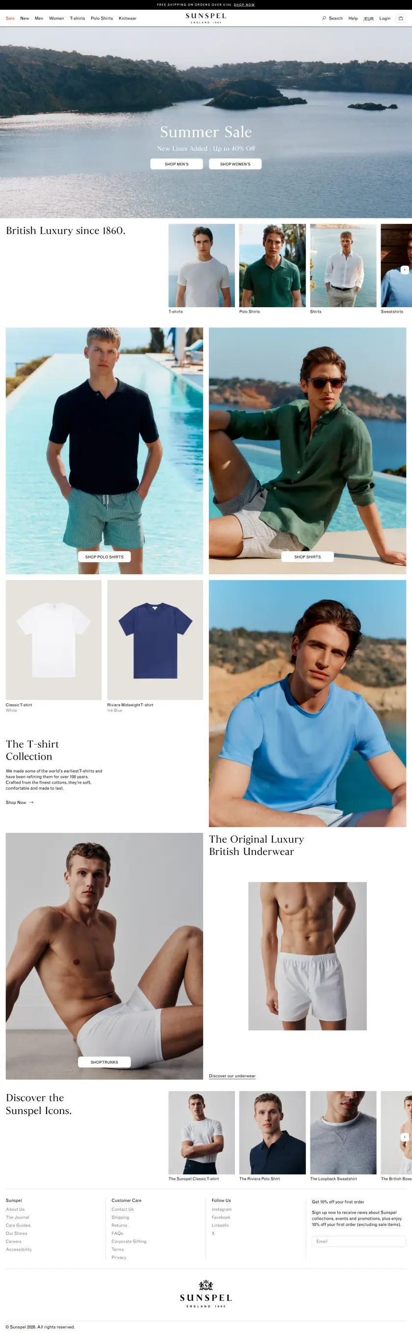 Sunspel preview