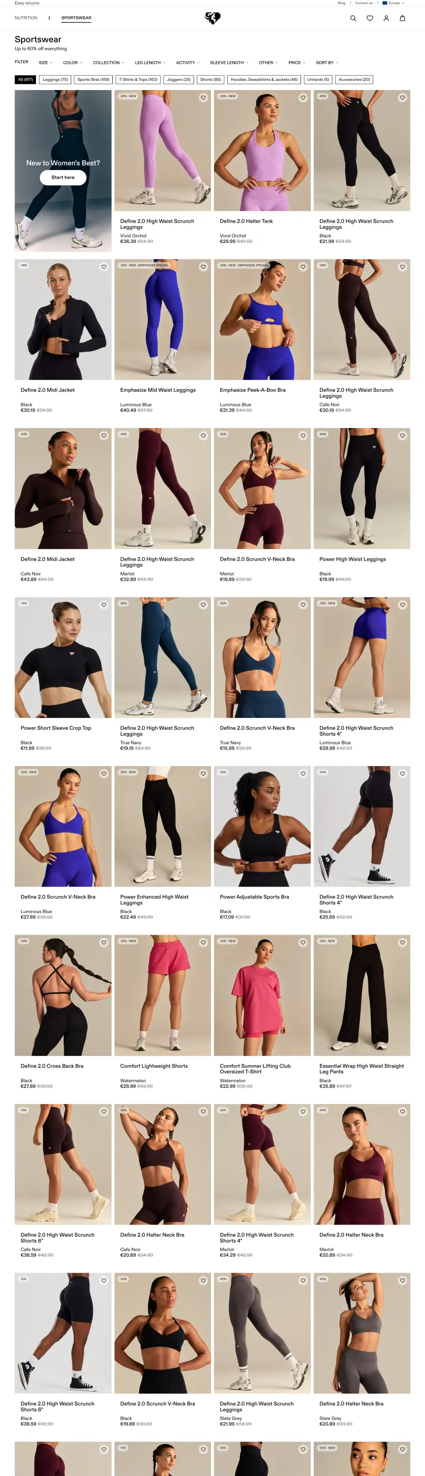 Women's Best preview