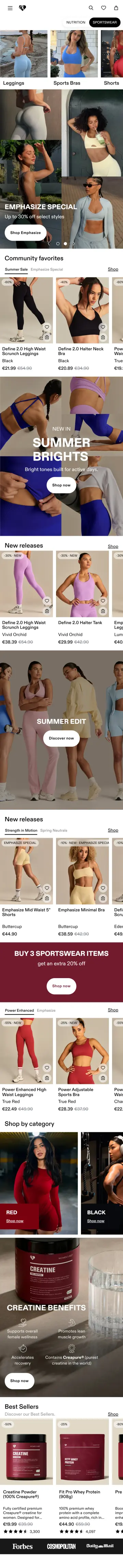 Women's Best preview (mobile)