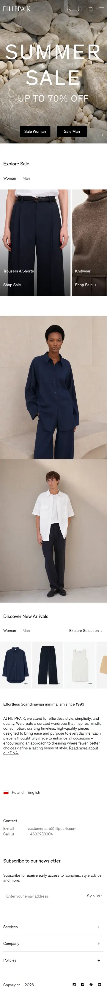 Filippa K preview (mobile)