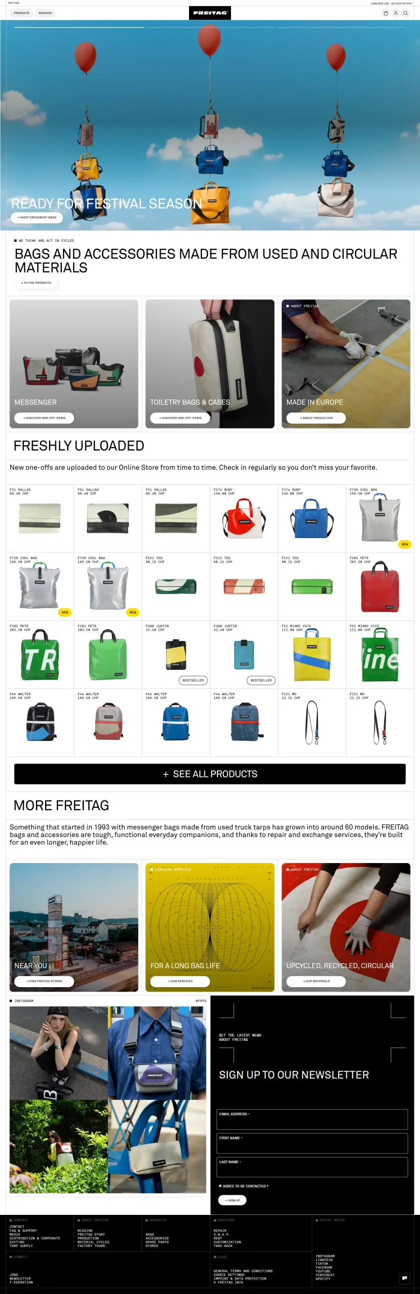 FREITAG preview