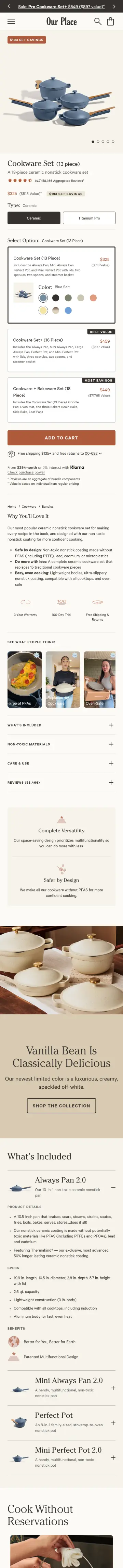 Our Place preview (mobile)