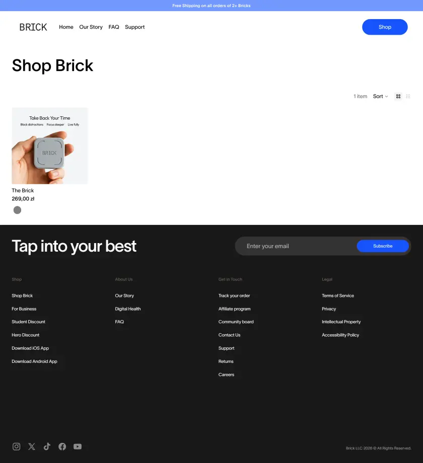 Brick preview