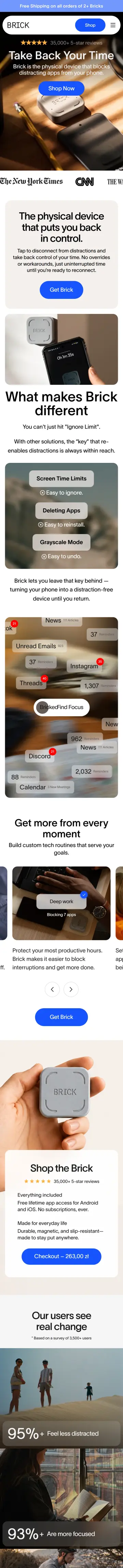 Brick preview (mobile)