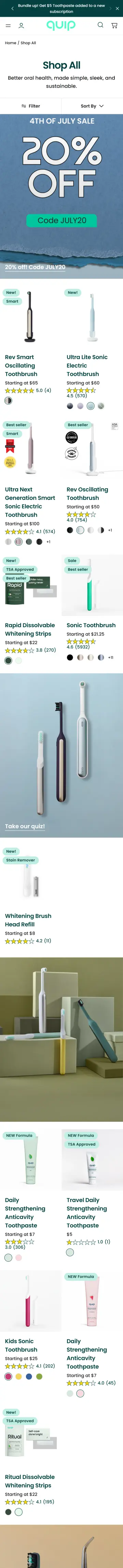 Quip preview (mobile)