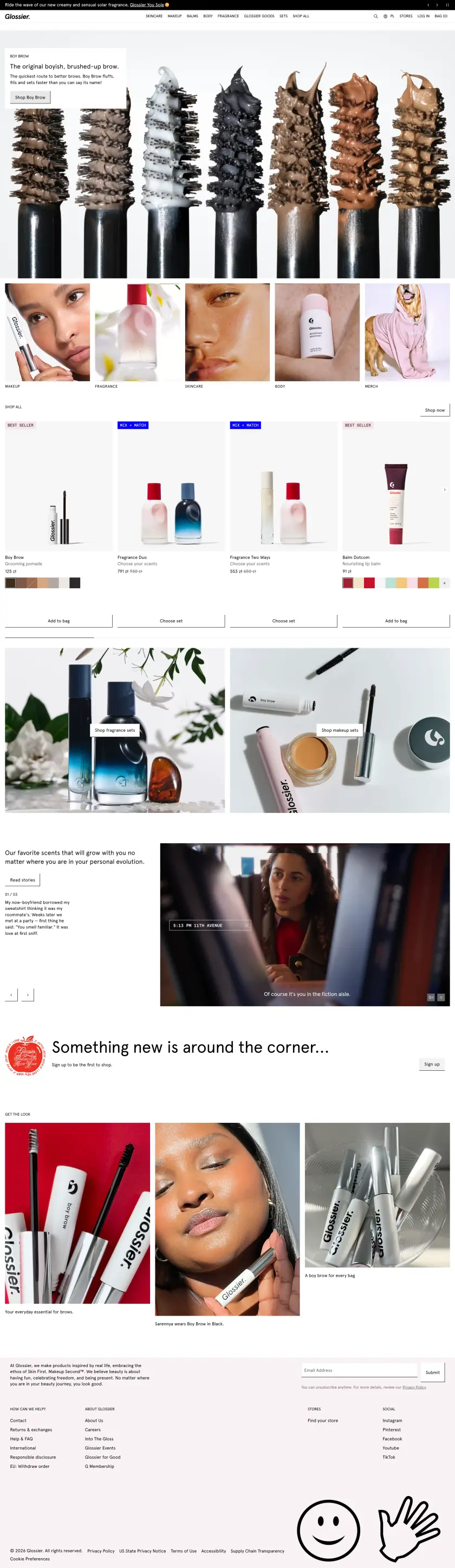 Glossier preview