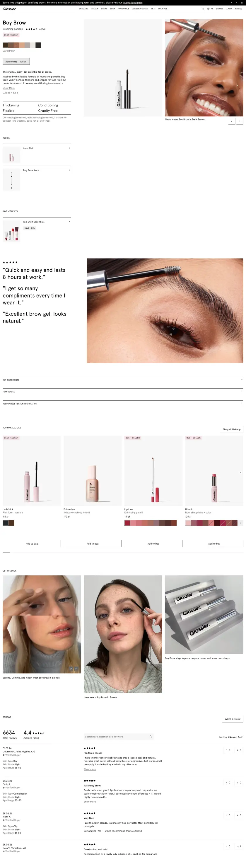 Glossier preview