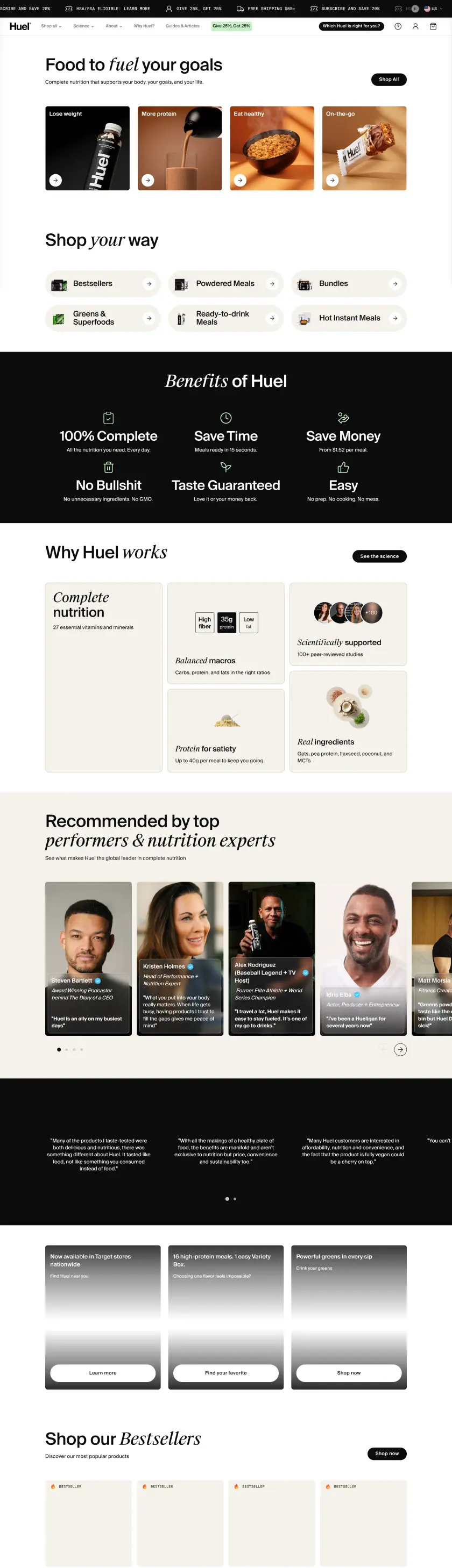 Huel preview