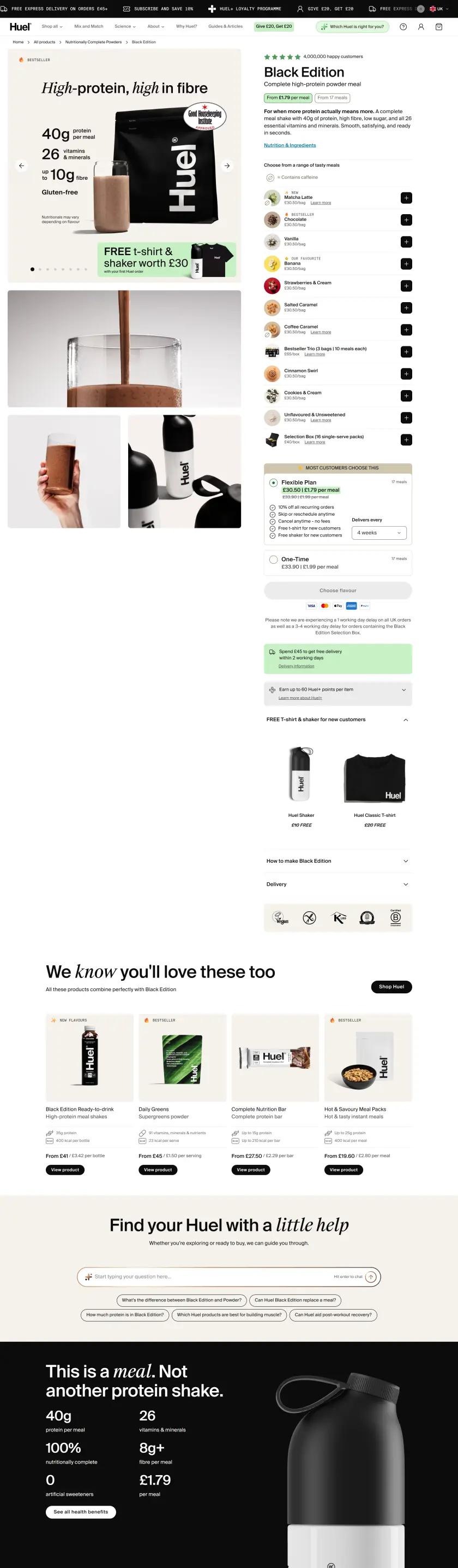Huel preview
