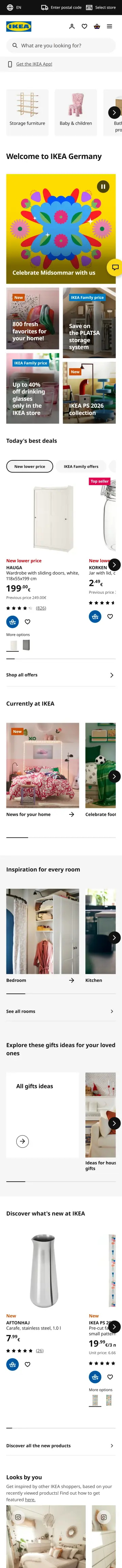 IKEA preview (mobile)