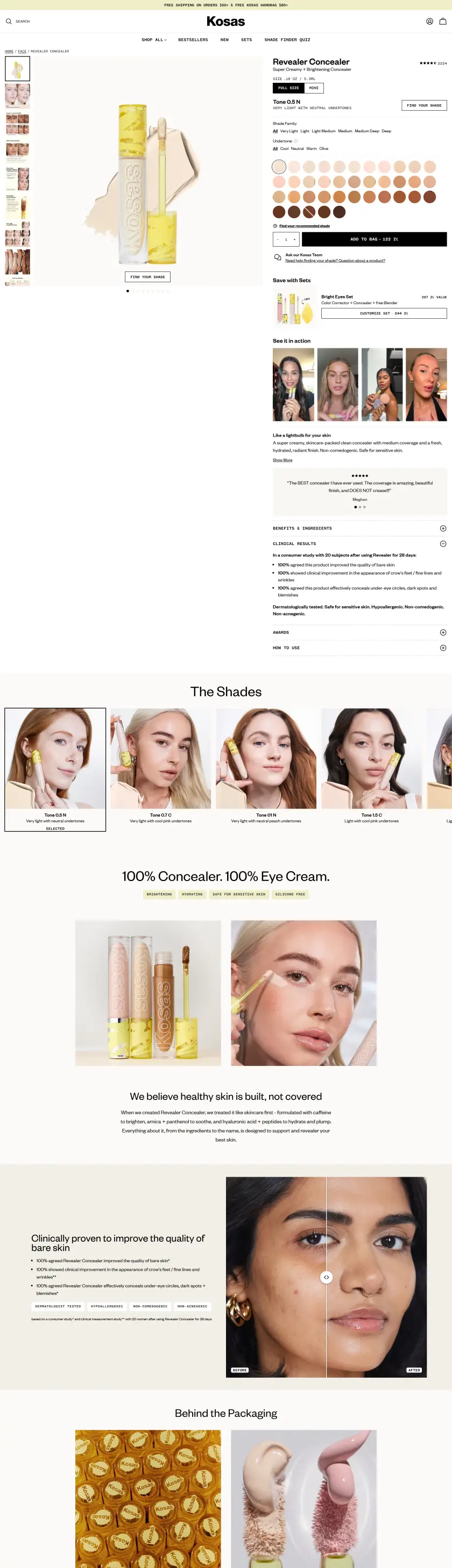 Kosas preview