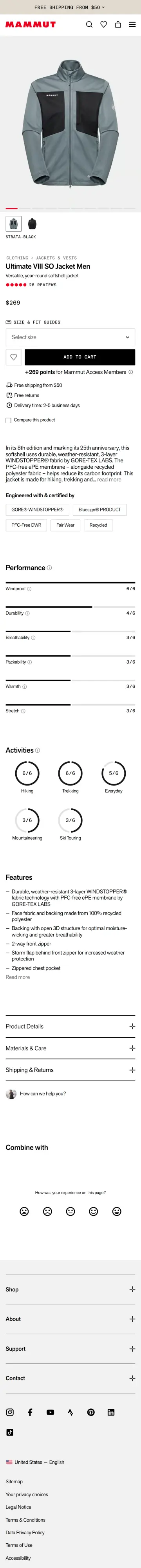 Mammut preview (mobile)