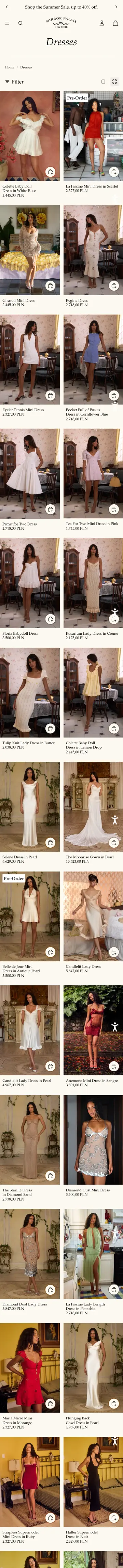 Mirror Palais preview (mobile)