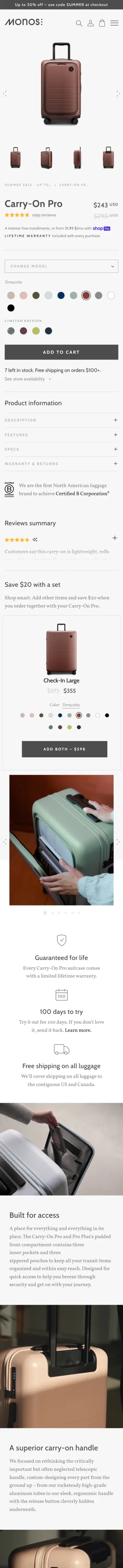 Monos preview (mobile)