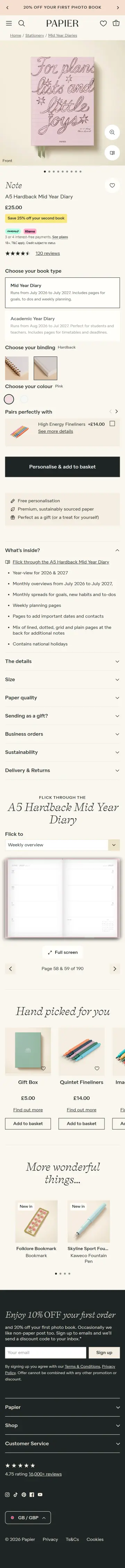 Papier preview (mobile)