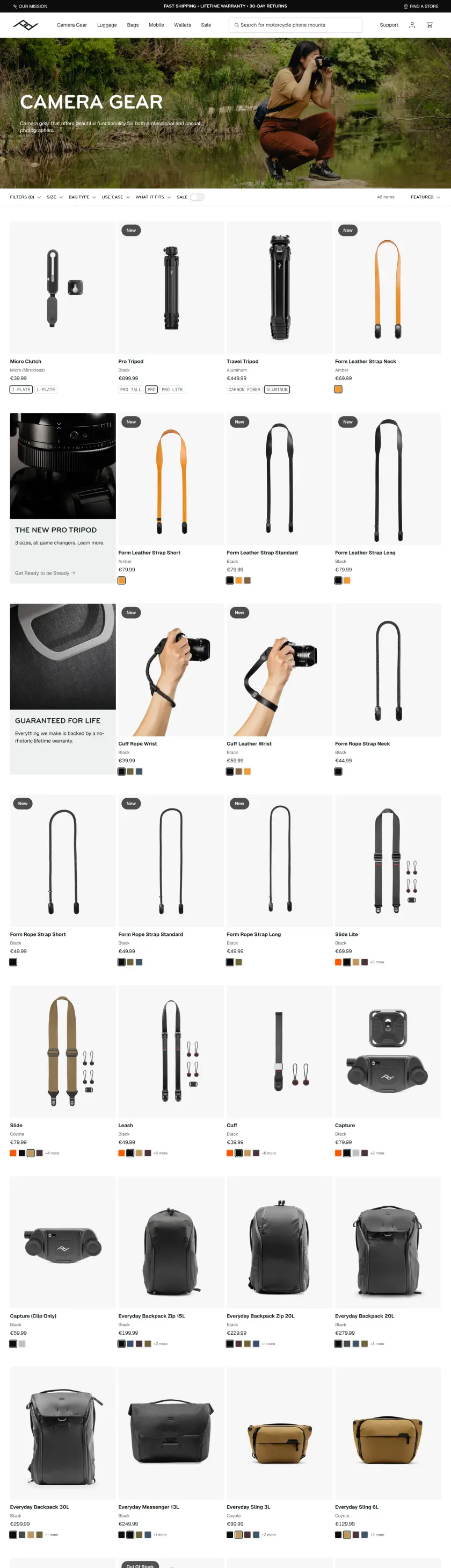 Peak Design preview