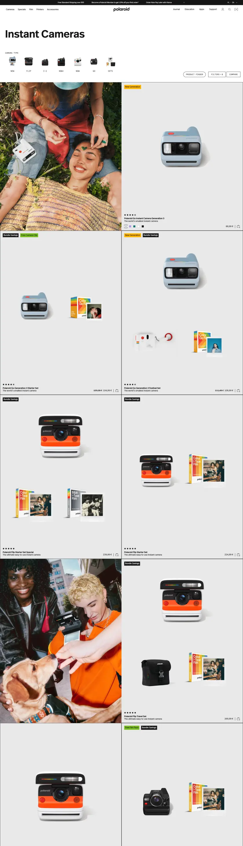 Polaroid preview