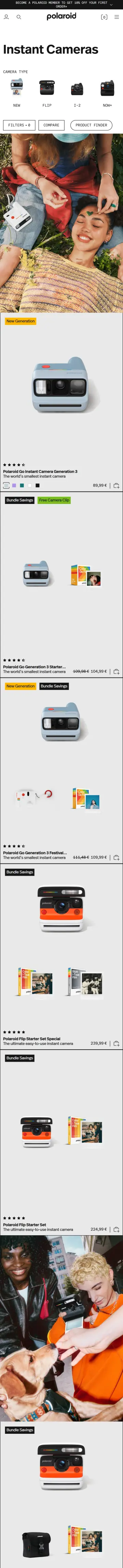 Polaroid preview (mobile)