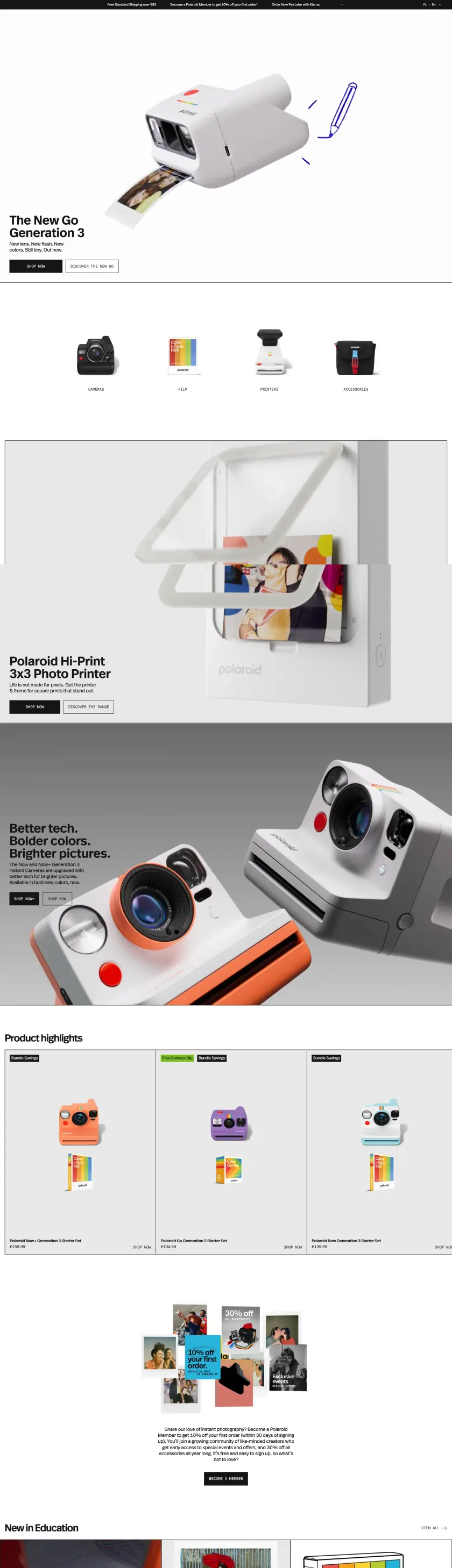 Polaroid preview