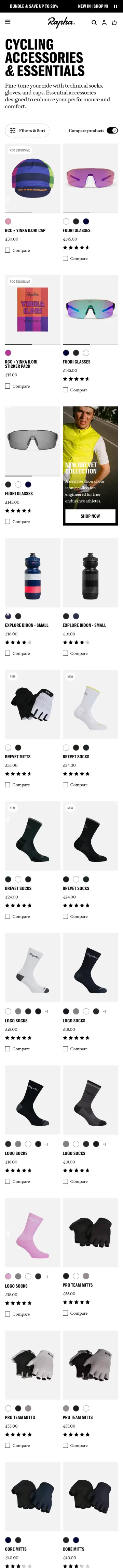 Rapha preview (mobile)