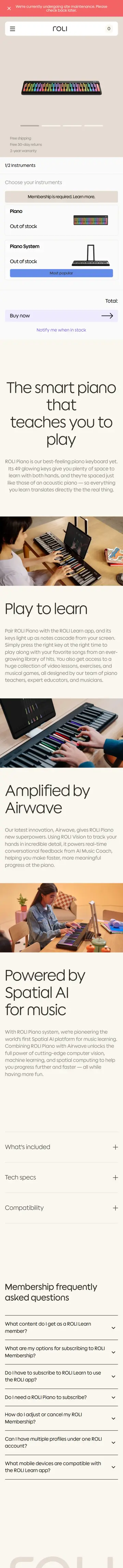 ROLI preview (mobile)