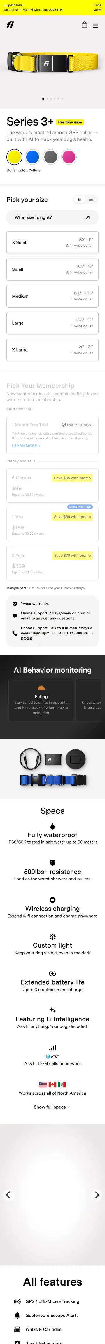 Fi preview (mobile)