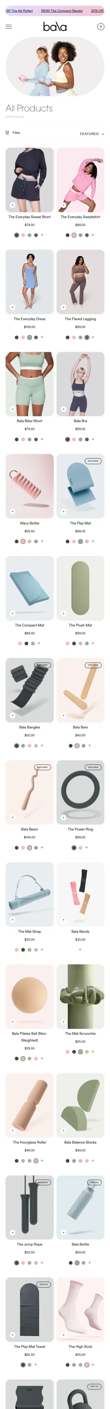 Bala preview (mobile)