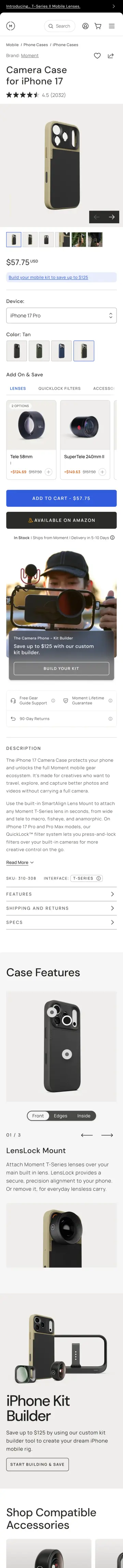 Moment preview (mobile)