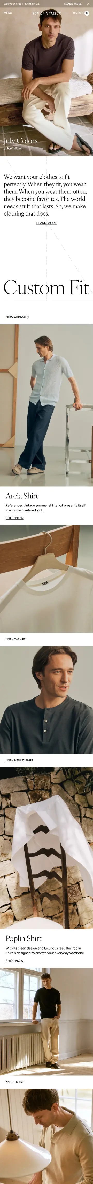 Son of a Tailor preview (mobile)