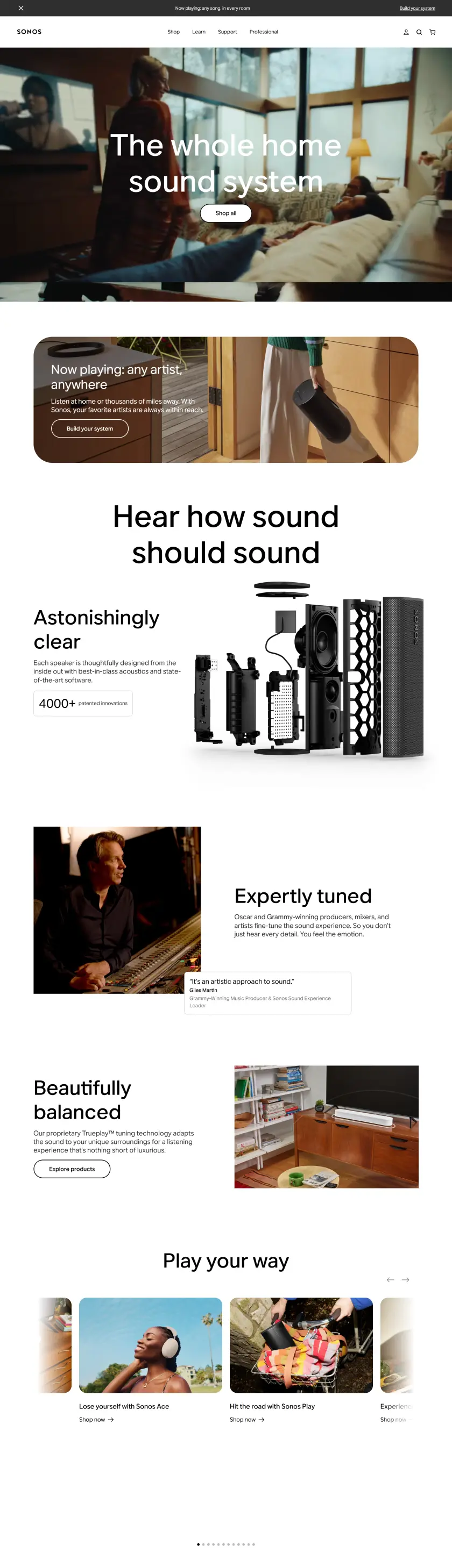 Sonos preview