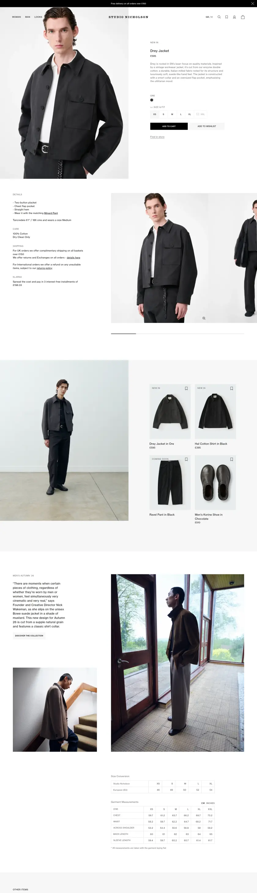 Studio Nicholson preview