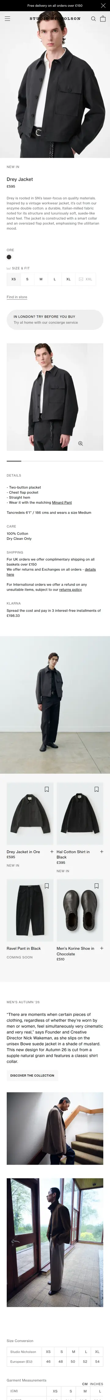 Studio Nicholson preview (mobile)