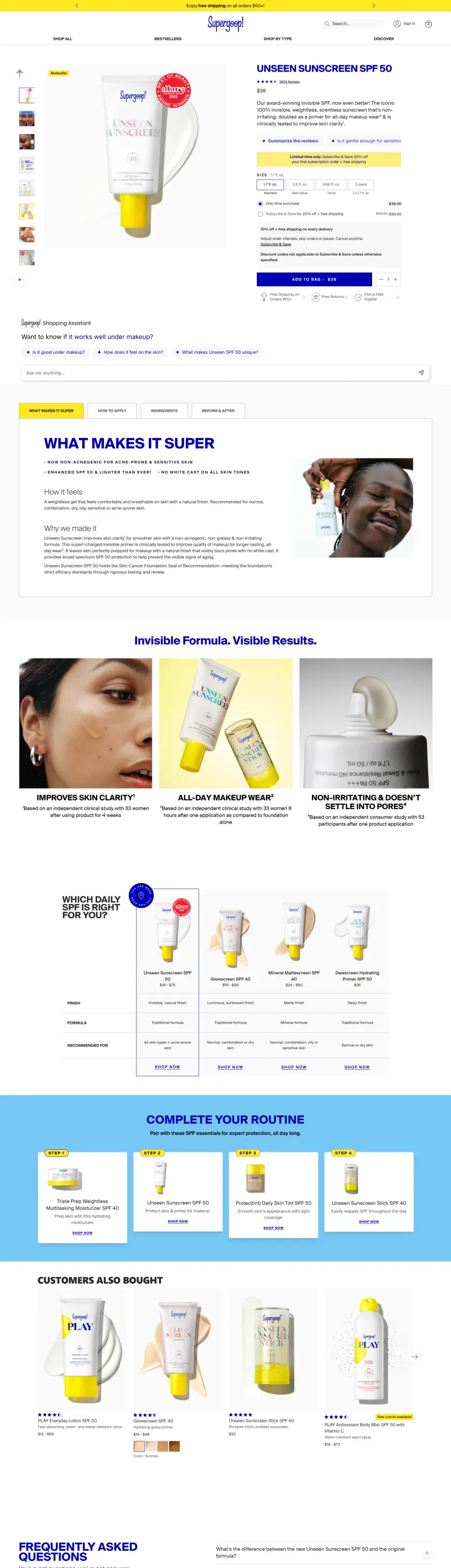 Supergoop preview