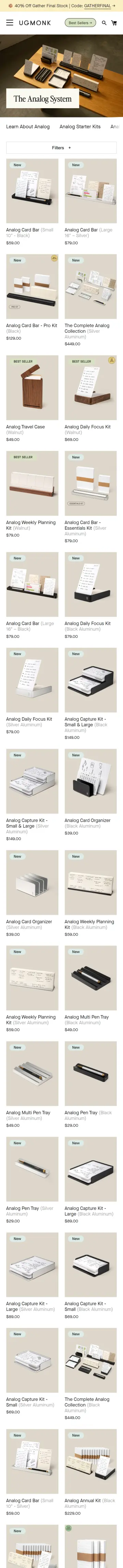 Ugmonk preview (mobile)