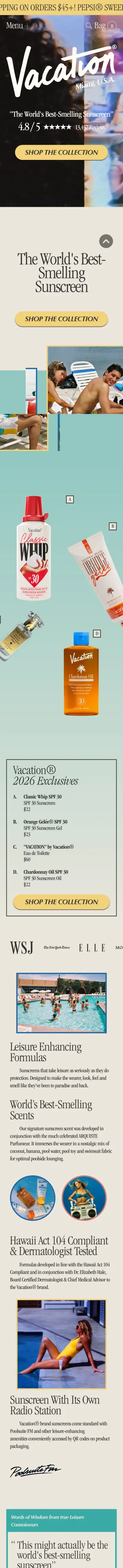 Vacation preview (mobile)
