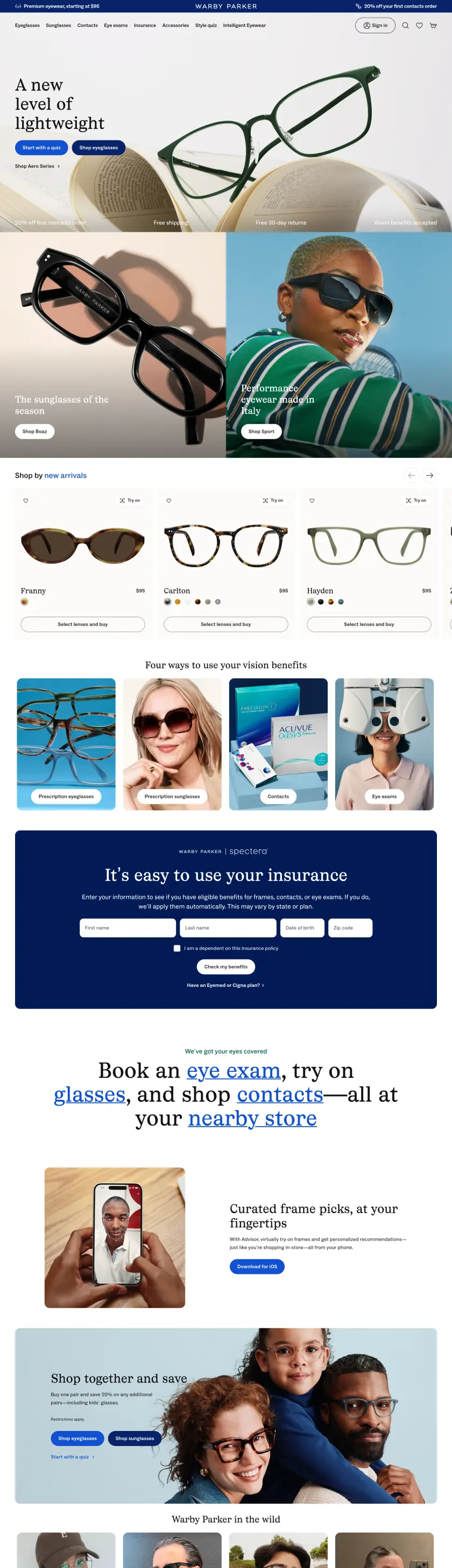 Warby Parker preview