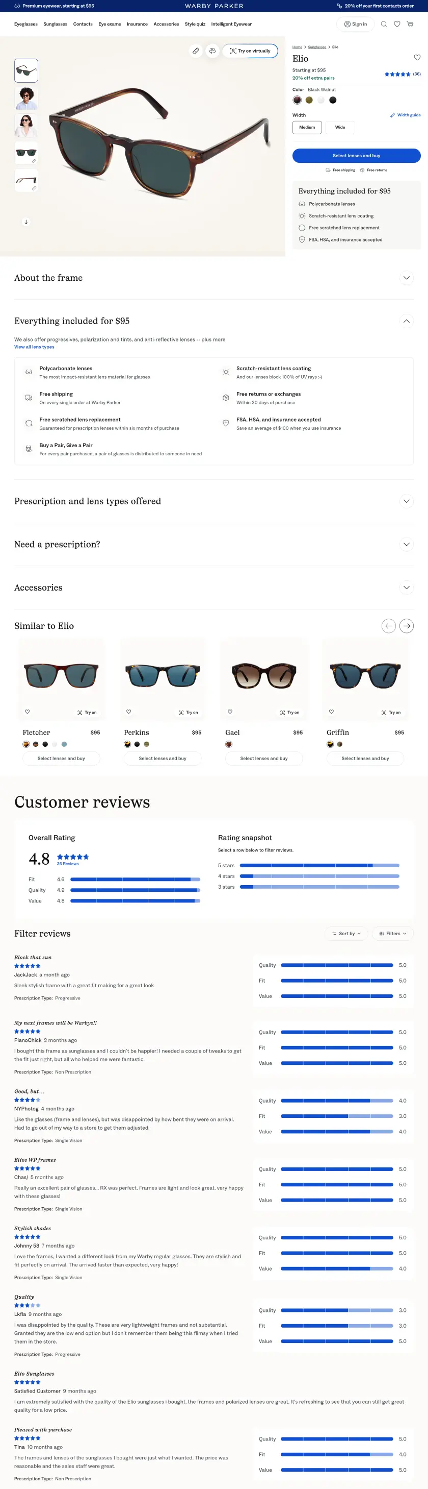 Warby Parker preview